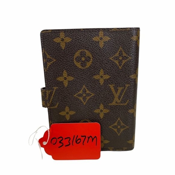 Louis Vuitton LV Diary Cover Agenda PM Browns Monogram 033167M - Picture 7 of 11